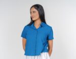 Short Sleeve Linen Shirt - Image 3