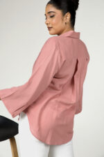 Back Pleated Relax Shirt - Image 9