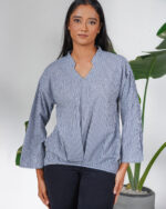 Hem Pleated Relax Top