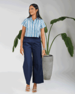 High-Low Crop Shirt - Image 2