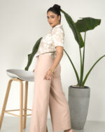 Cuban Collar Relax Linen Top - Image 6