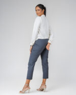 Long Sleeve Shoulder Pleated Top - Image 5