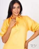 Front Placket Detail Dress - Image 4