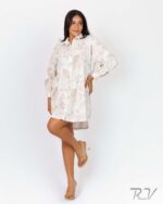 Relax Fit Loallon Sleeve Dress - Image 3
