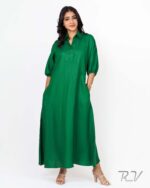 Front Placket Detail Dress - Image 3