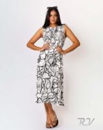 Smock Detail Dress - Image 5