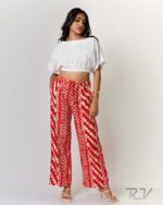 Printed Drawstring Long Pant - Image 3
