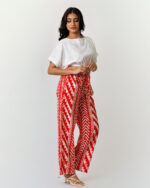 Printed Drawstring Long Pant
