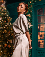 Short Sleeve Long Dress - Image 2