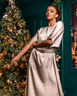 Short Sleeve Long Dress - Image 5