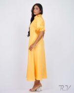 Front Placket Detail Dress - Image 5