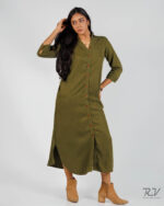 Full Button Long Frock - Image 4