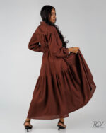 Seam Detail Long Dress - Image 2