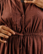 Seam Detail Long Dress - Image 3