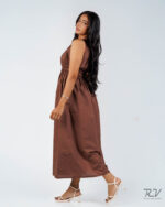 One Shoulder EI Detail Dress - Image 4