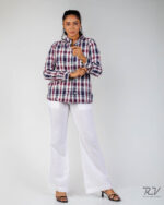 Checked Long Sleeve Shirt - Image 3