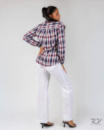 Checked Long Sleeve Shirt - Image 2