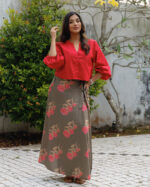 PTD WRAPARROUND SKIRT