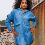 Oversize Shirt With Flaps
