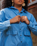 Oversize Shirt With Flaps - Image 3