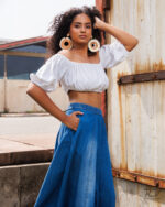 Panel Skirt With Side Pockets - Image 2
