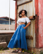 Panel Skirt With Side Pockets - Image 3