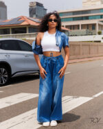 Patch Pocket Detail Drawcord Waist Pant - Image 3