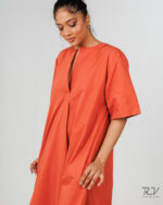 Front Placket Detail Dress - Image 3