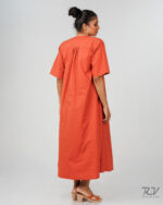 Front Placket Detail Dress - Image 2