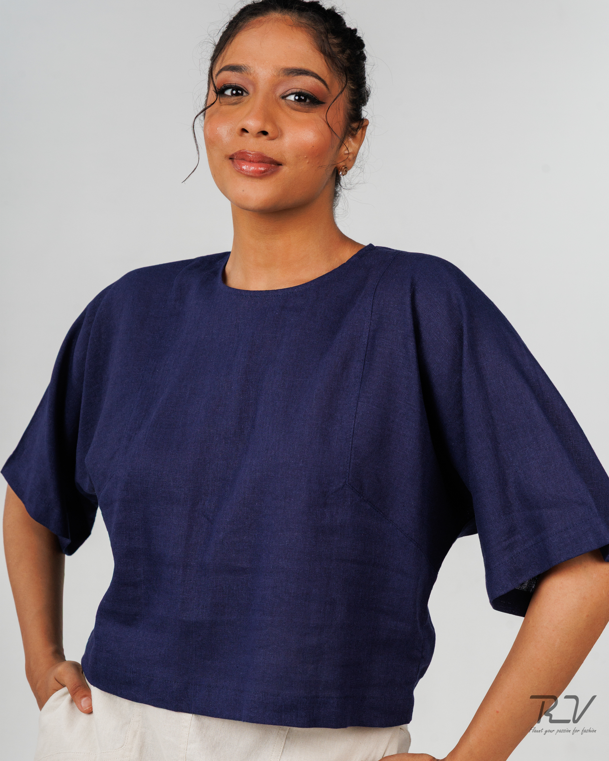 14 (1) Kimono Sleeve Top - Image 1