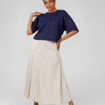 Seam Detail Skirt